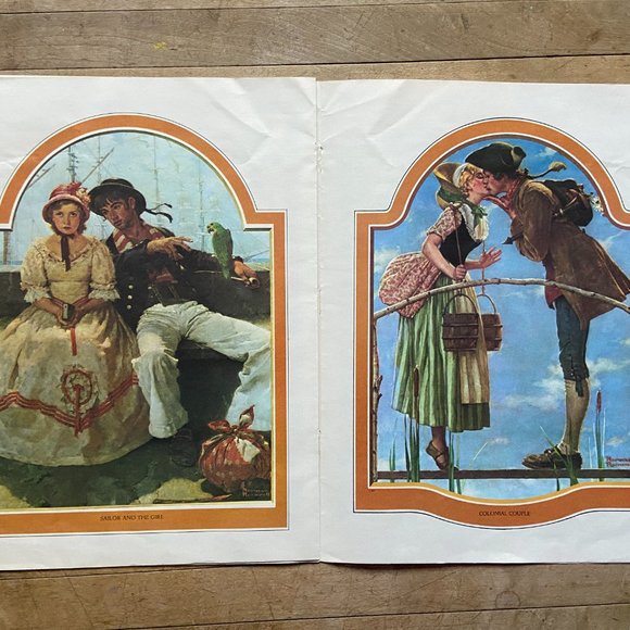 1976 July-August THE SATURDAY EVENING POST MAGAZINE - NORMAN ROCKWELL - Picture 5 of 11